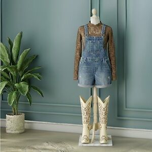 Denim Overalls (NEW with tags)